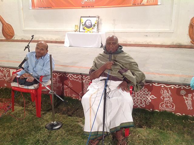 Interaction by Mr. M. K. Sridhar of Bengaluru