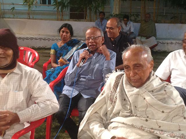 Interaction by Mr. M. K. Sridhar of Bengaluru