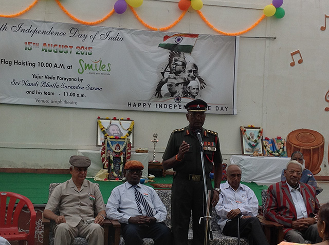 Flag Hoisting Celebrations at SMILES 