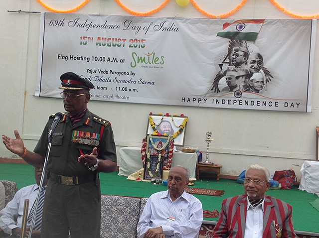 Flag Hoisting Celebrations at SMILES 