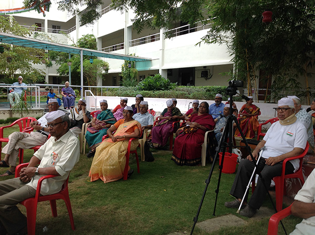 Flag Hoisting Celebrations at SMILES 