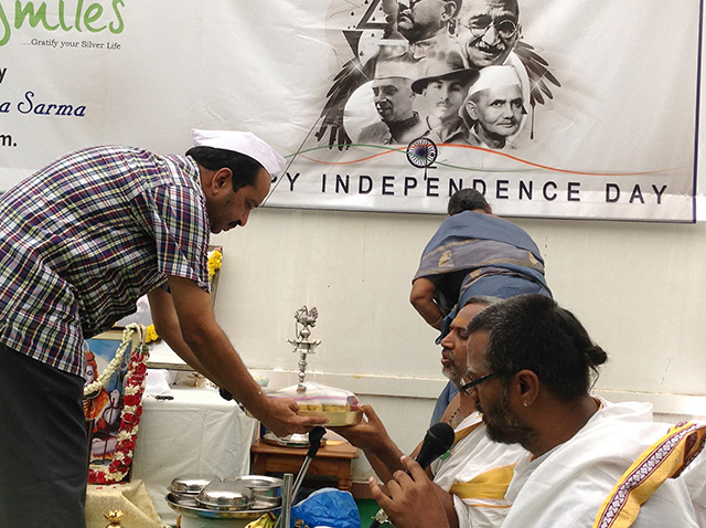 Flag Hoisting Celebrations at SMILES 