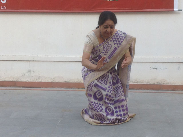 70th  Birth Day Celebration of Smt. Sreedevi Unni, Mohiniattam
Dancer and teacher in presence of SMILES residents