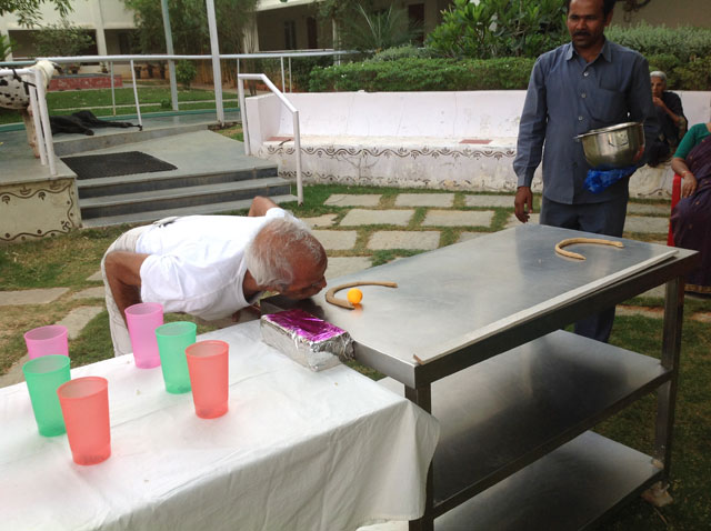 Residents enjoying Games.