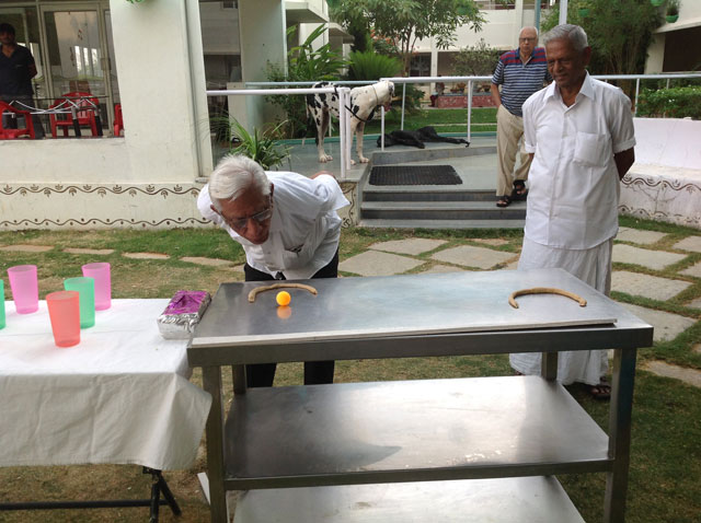 Residents enjoying Games.