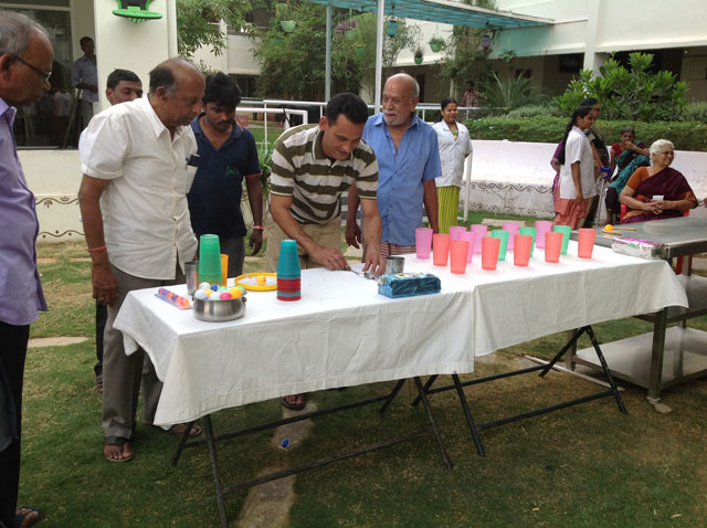 Residents enjoying Games.