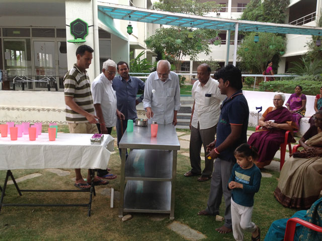 Residents enjoying Games.