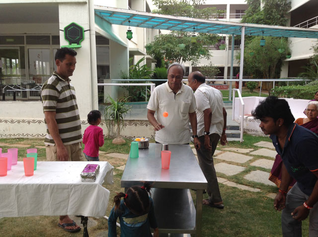 Residents enjoying Games.