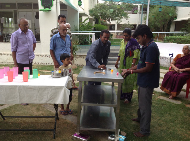 Residents enjoying Games.