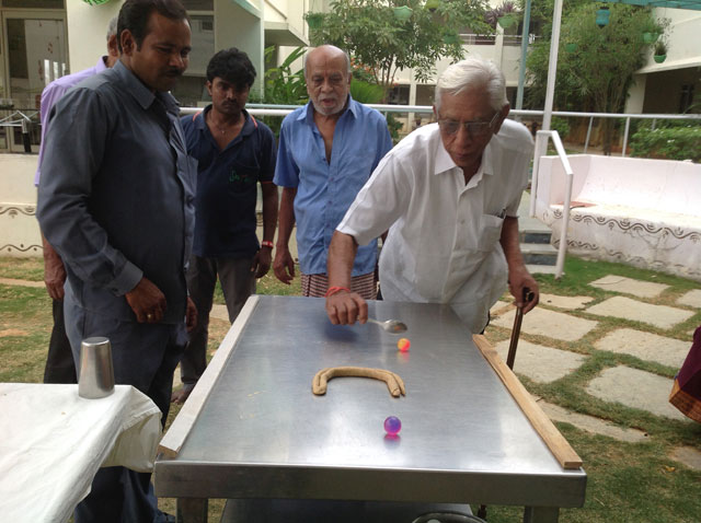 Residents enjoying Games.