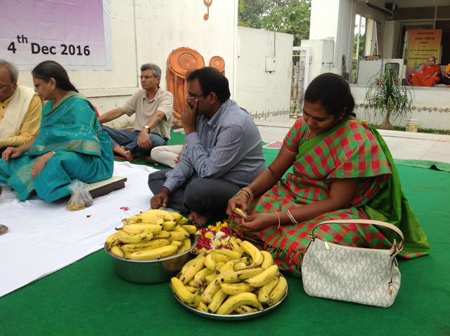 Sree Satyanarayana Swami Vratam on the eve of 4th Anniversary of smiles
 