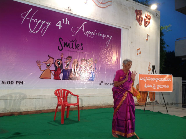 nava veena concert by Smt. B. Ananda Rajyalakshmi and her team on the eve of 4th Anniversary Celebrations of smiles
 