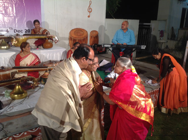 nava veena concert by Smt. B. Ananda Rajyalakshmi and her team on the eve of 4th Anniversary Celebrations of smiles
 