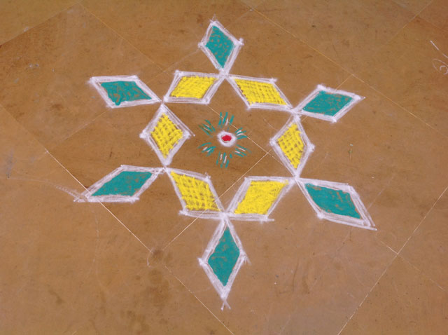 Rangoli competition at SMILES 2017 