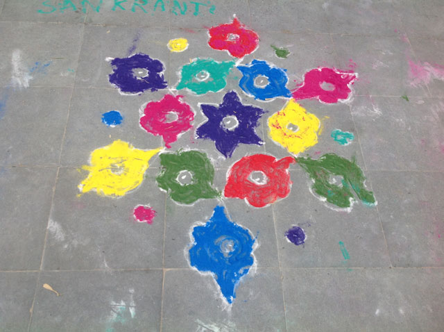 Rangoli competition at SMILES 2017 