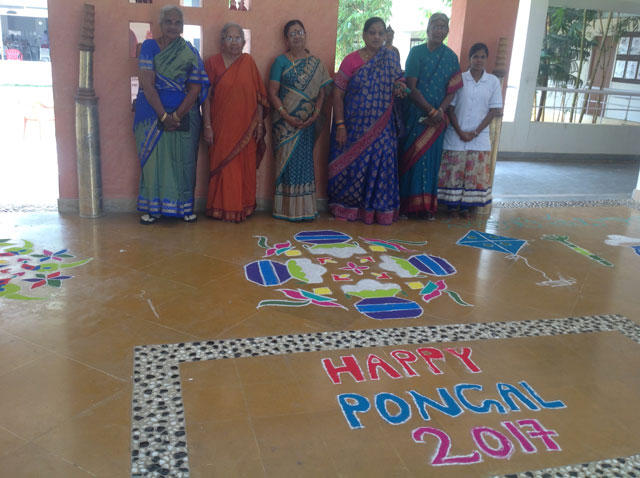 Rangoli competition at SMILES 2017 