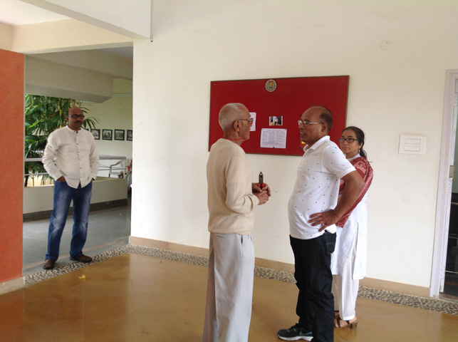 Visit Of Mr. R.P.Singh ( Former City Commissioner Of Police ) And
His Wife