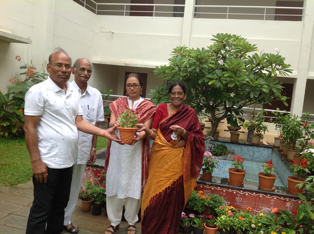 Visit Of Mr. R.P.Singh ( Former City Commissioner Of Police ) And
His Wife