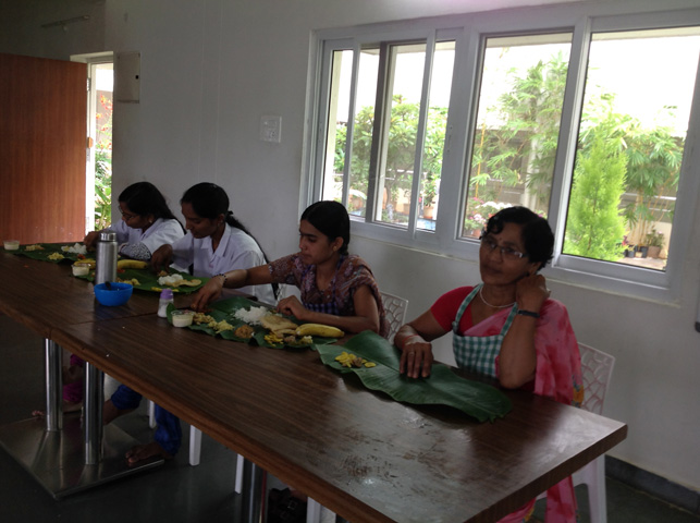 ONAM lunch organized by Mr. G.D. Nayar and his family