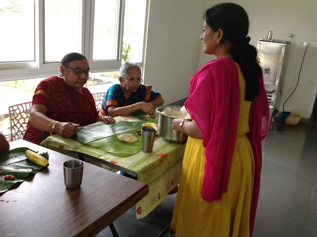 ONAM lunch organized by Mr. G.D. Nayar and his family