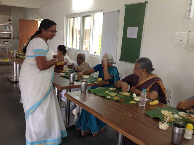 ONAM lunch organized by Mr. G.D. Nayar and his family