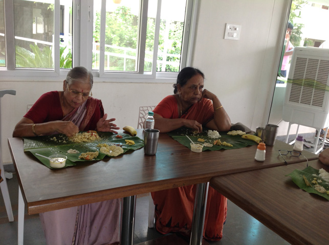 ONAM lunch organized by Mr. G.D. Nayar and his family