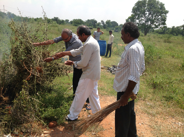 Inspired by the call of Shri. Narendra Modi, the Prime Minister of India to keep India as SWATCH BHARAT