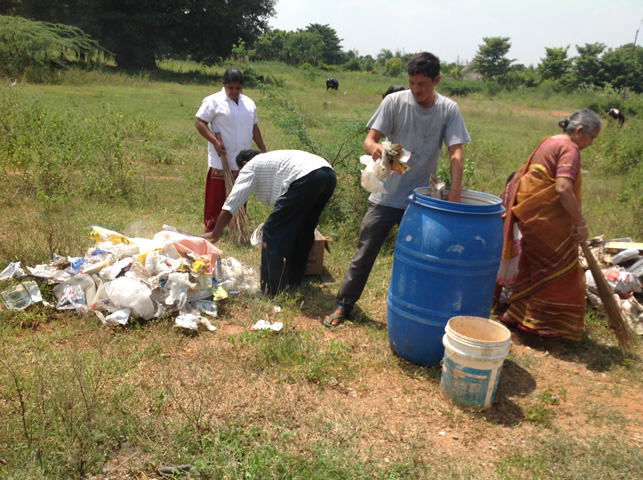 Inspired by the call of Shri. Narendra Modi, the Prime Minister of India to keep India as SWATCH BHARAT