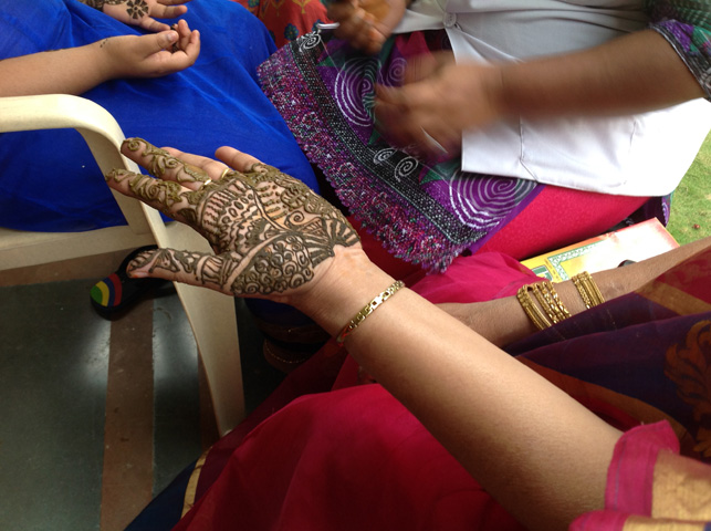 Mehendi Function At Smiles