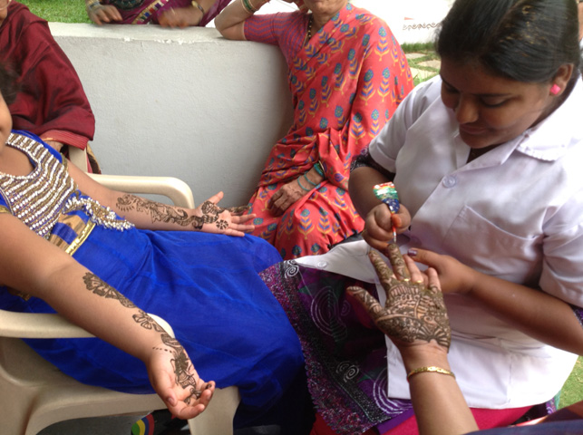 Mehendi Function At Smiles