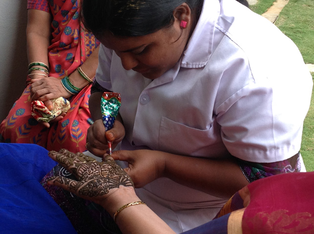 Mehendi Function At Smiles