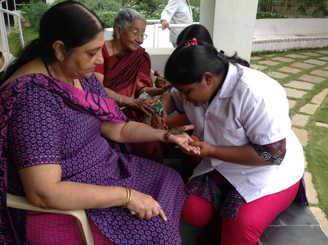 Mehendi Function At Smiles