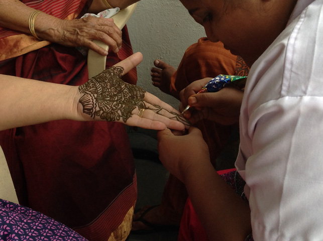 Mehendi Function At Smiles