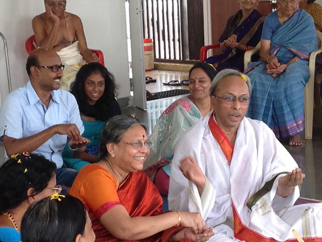 Gayatri Homam By Gayatri Pariwar At Smiles On 30th April 2014
