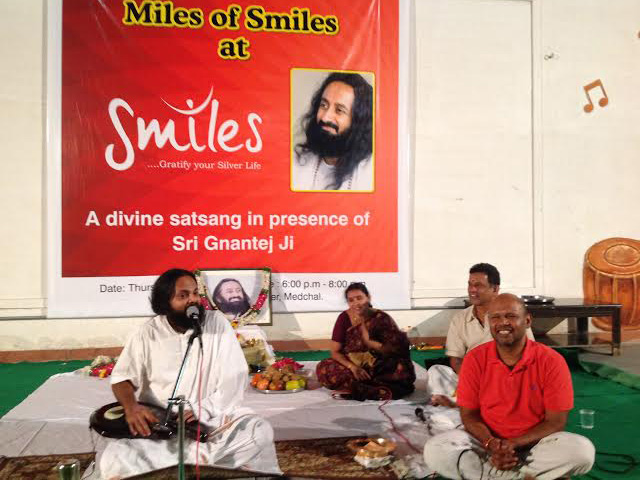 Swami Gnantej Ji Of The ART OF LIVING at SMILES 