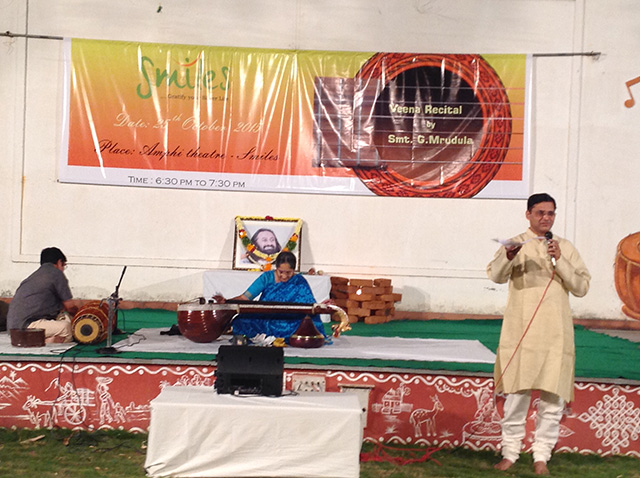 VEENA Recital by Smt. G. Mrudula  at SMILES 