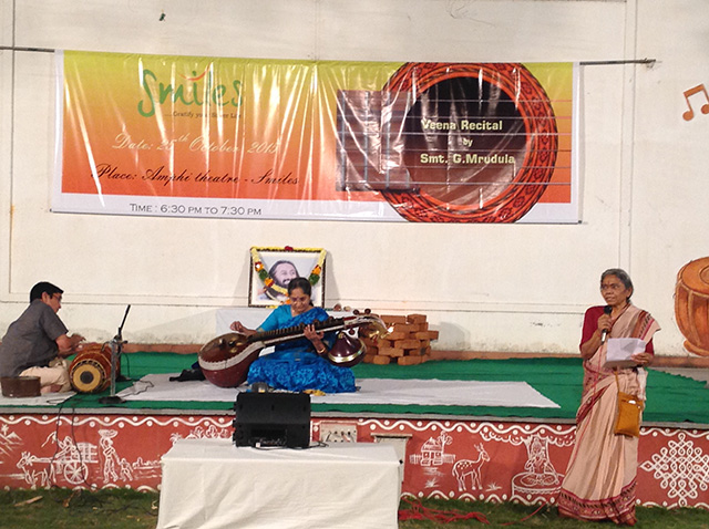 VEENA Recital by Smt. G. Mrudula  at SMILES 