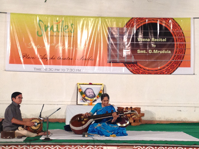 VEENA Recital by Smt. G. Mrudula  at SMILES 