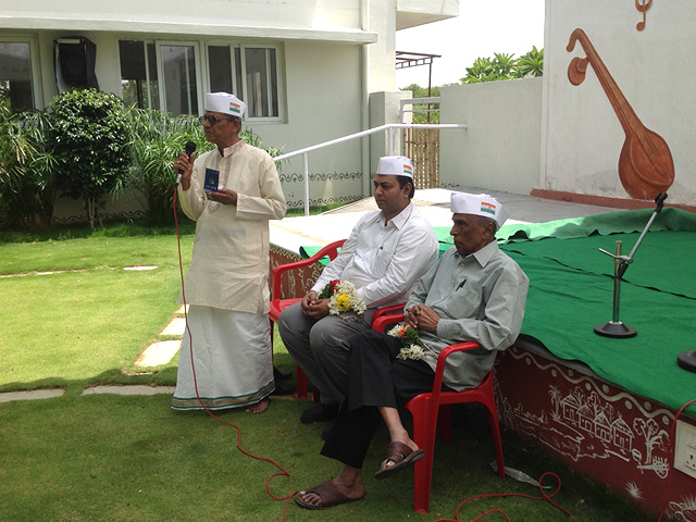 68TH INDEPENDENCE DAY OF INDIA CELEBRATIONS AT SMILES ON 15TH AUGUST 2014