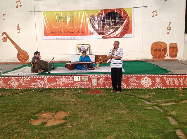 VEENA Recital by Smt. G. Mrudula  at SMILES 