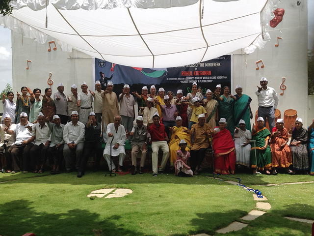 68TH INDEPENDENCE DAY OF INDIA CELEBRATIONS AT SMILES ON 15TH AUGUST 2014