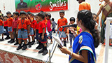 Birthday Celebrations of Dr. Chenraj Roychand - Chairman, The
Jain Group of Industries. Conducted by SMILES along with Jain Toddlers,
Tadbund Branch, Secunderabad.