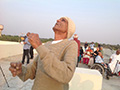 Residents of SMILES enjoying Kite Flying on the eve of Makara Sankranti