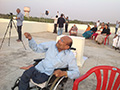 Residents of SMILES enjoying Kite Flying on the eve of Makara Sankranti