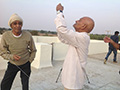 Residents of SMILES enjoying Kite Flying on the eve of Makara Sankranti