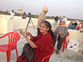 Residents of SMILES enjoying Kite Flying on the eve of Makara Sankranti