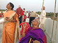 Residents of SMILES enjoying Kite Flying on the eve of Makara Sankranti