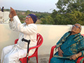 Residents of SMILES enjoying Kite Flying on the eve of Makara Sankranti