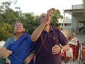 Residents of SMILES enjoying Kite Flying on the eve of Makara Sankranti