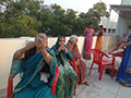 Residents of SMILES enjoying Kite Flying on the eve of Makara Sankranti